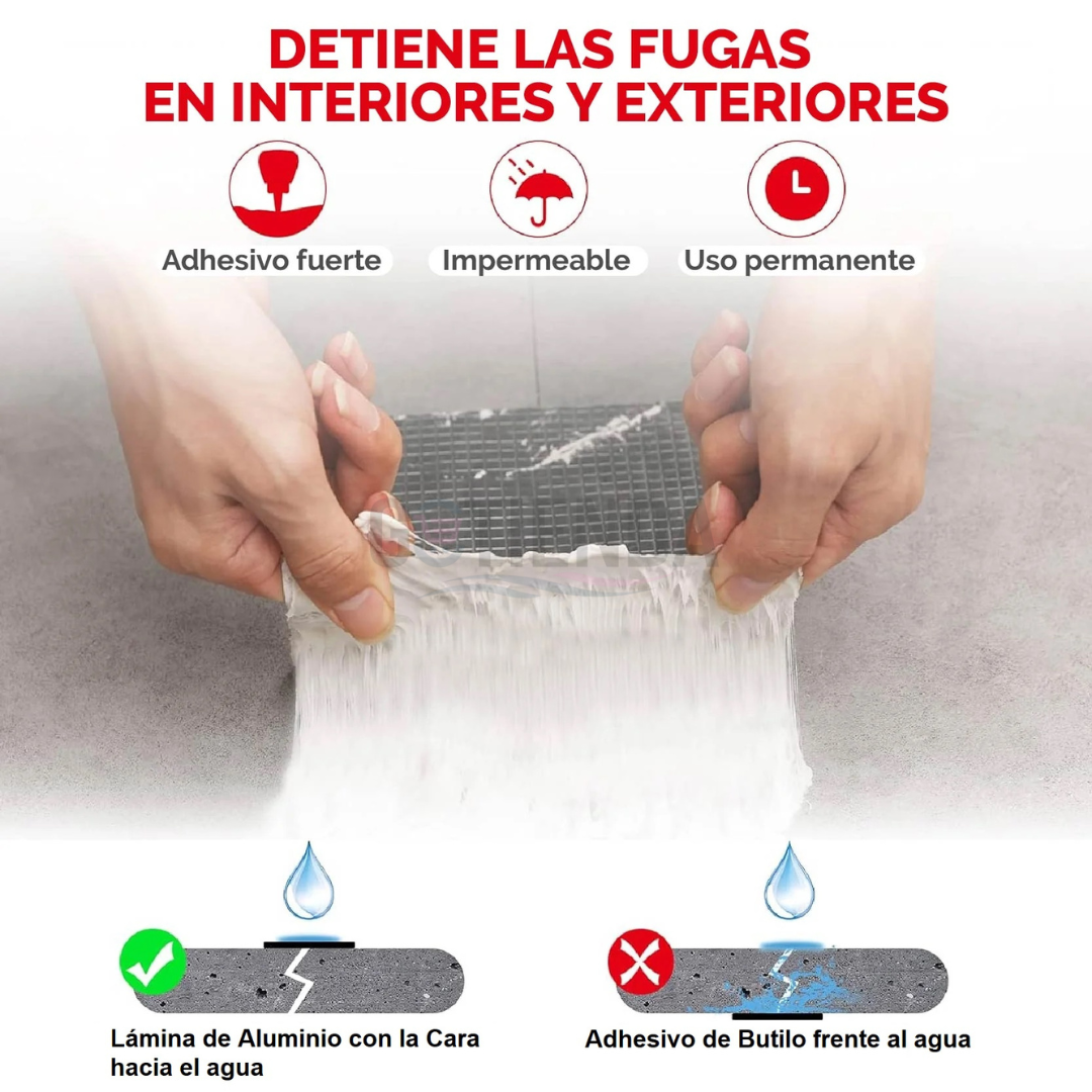 Cinta Adhesiva Impermeable 10M