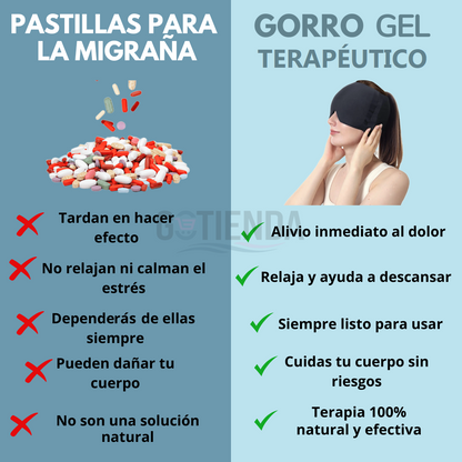Gorro Gel Terapéutico para Migraña