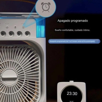 Cool Air 3 en 1 | Ventilador portátil con Humidificador