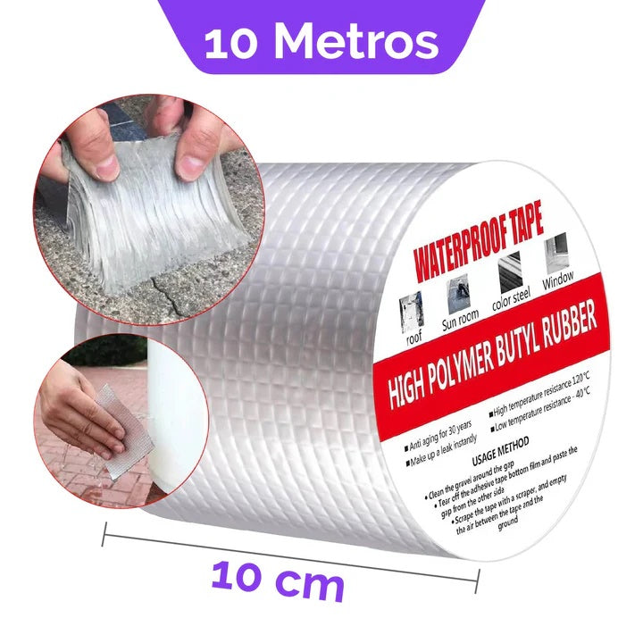 Cinta Adhesiva Impermeable 10M